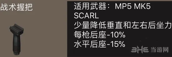 荒野行动战术握把全面解析