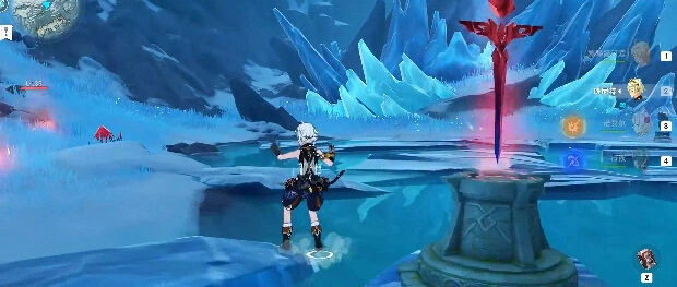 原神雪山挑战丘丘人打法