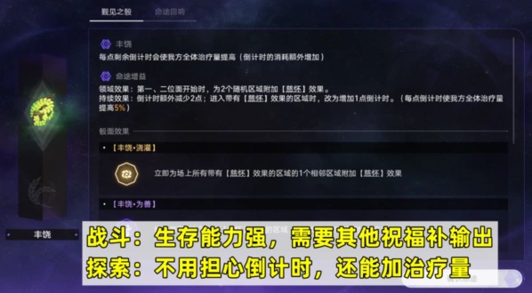崩坏星穹铁道寰宇蝗灾丰饶命途骰面效果