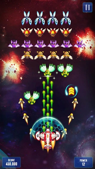 银河攻击太空射击火力