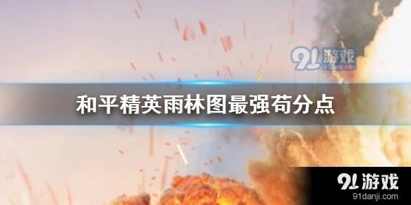 和平精英雨林图石柱苟分指南