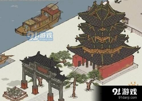 江南百景图飞云楼放应天府好吗