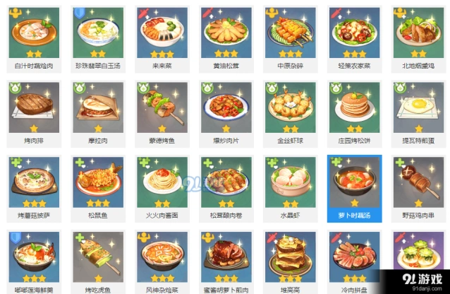原神烤吃虎鱼烹饪全攻略
