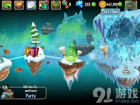《植物大战僵尸2》冰霜洞穴第15天全攻略