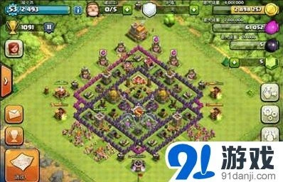 部落冲突7本布局技巧 高防守型布阵分享