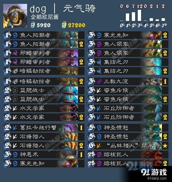 炉石传说外服嗜血萨卡组详解