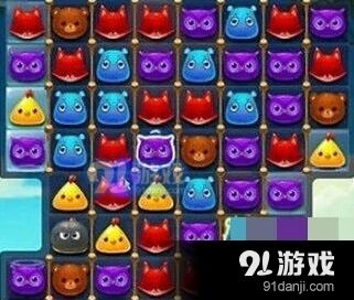 开心消消乐139关三星通关教程