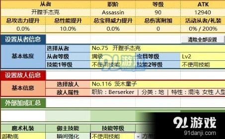 命运杰克单礼装单挑茨木指南