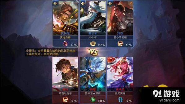 王者荣耀夏侯惇3V3出装指南
