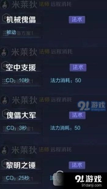 王者荣耀米莱狄价格说明，金币点券预览