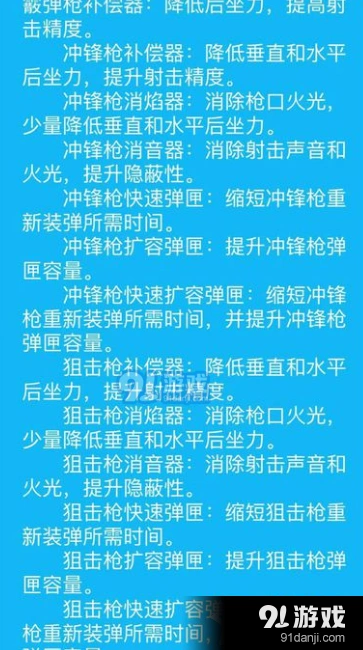 荒野行动补偿器作用与用法