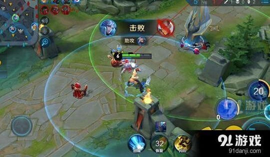王者荣耀诸葛亮收割连招教程