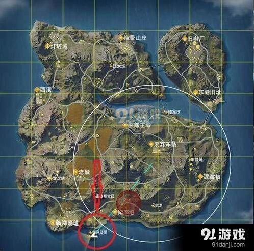 荒野行动小群岛带区域玩法详解