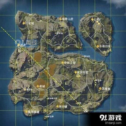 荒野行动直升机航线技巧 实战分析