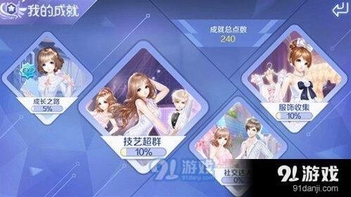 QQ炫舞手游成就系统快速上手教程