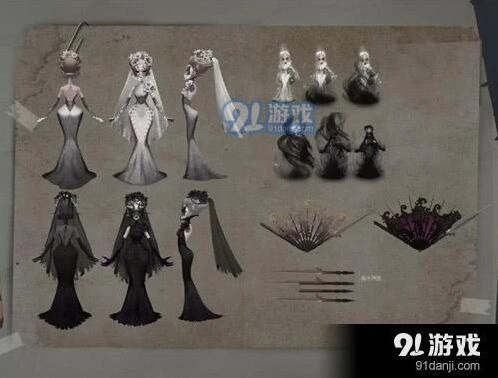 第五人格红蝶婚纱皮肤全方位展示