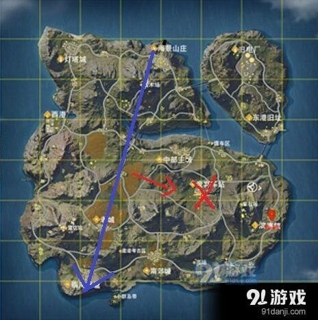 荒野行动怎么跳伞技巧