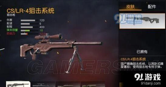 荒野行动狙击枪选择指南 LR-4系统分析