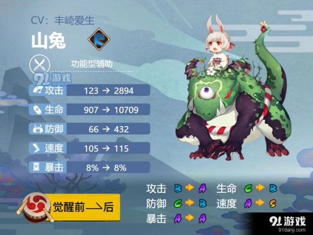 阴阳师手游山兔御魂火灵方案