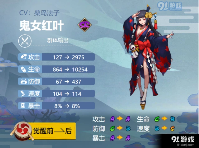 阴阳师鬼女红叶御魂搭配技巧详解