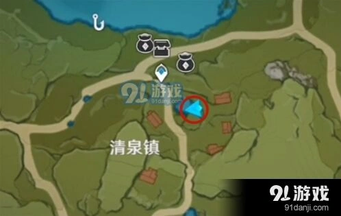 原神泉水精灵宝箱位置流程