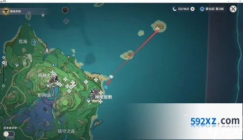 原神绯樱绣球分布图新手攻略