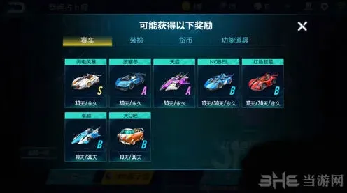 QQ飞车属性