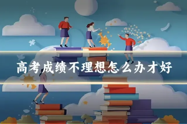 高考成绩不理想怎么办才好