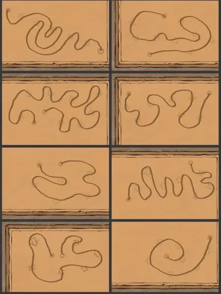 江南百景图画图纸连线怎么连 详细教程