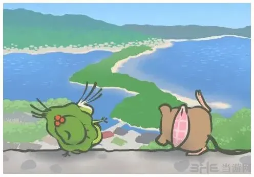 旅行青蛙天桥立明信片详细图鉴