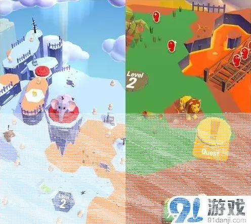 切水果浮空岛