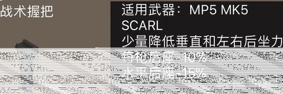 荒野行动战术握把技巧分享