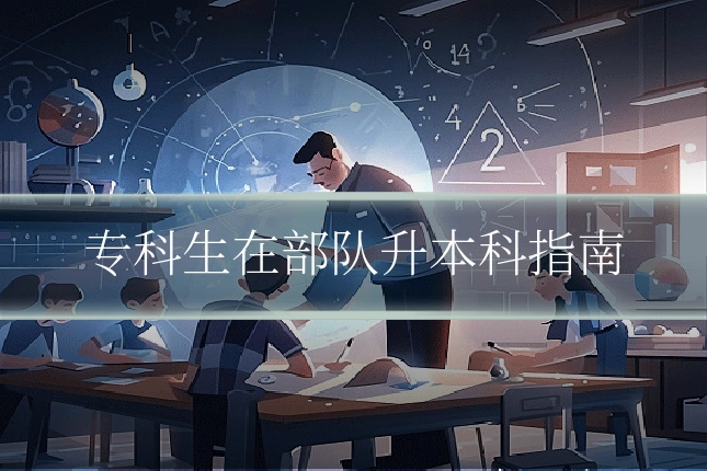 专科生在部队升本科指南