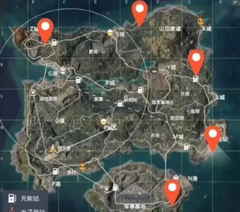 和平精英 山地自行车分布位置详解