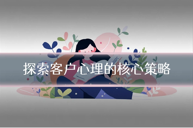 探索客户心理的核心策略