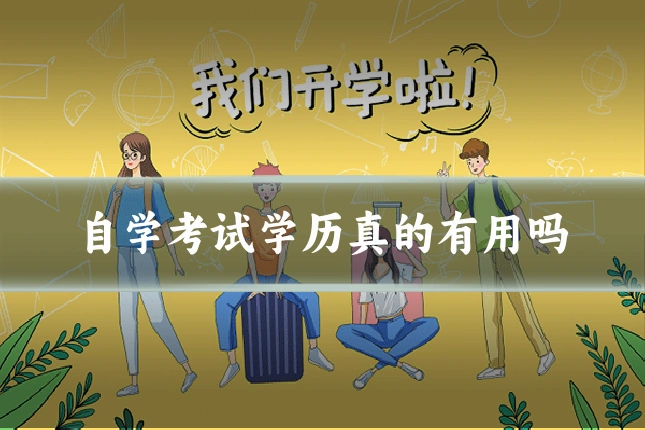 自学考试学历真的有用吗