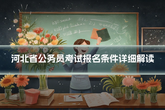 河北省公务员考试报名条件详细解读