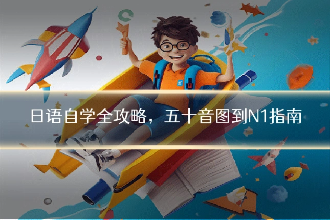 日语自学全攻略,五十音图到N1指南