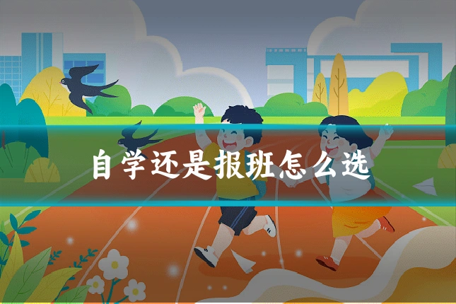 自学还是报班怎么选