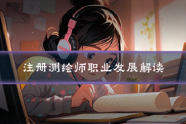 注册测绘师职业发展解读