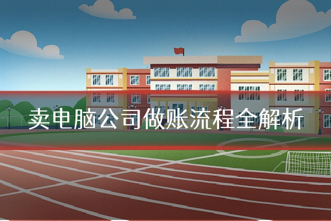 卖电脑公司做账流程全解析