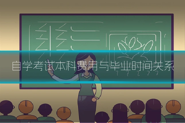 自学考试本科费用与毕业时间关系