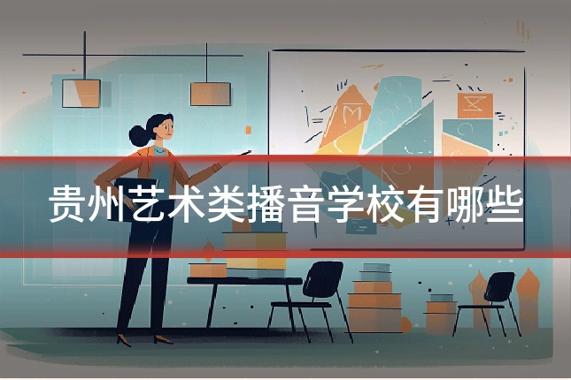 贵州艺术类播音学校有哪些
