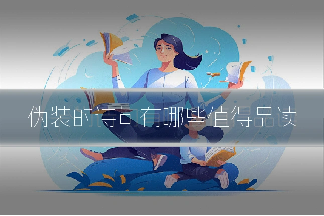 伪装的诗句有哪些值得品读
