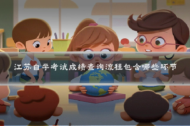 江苏自学考试成绩查询流程包含哪些环节