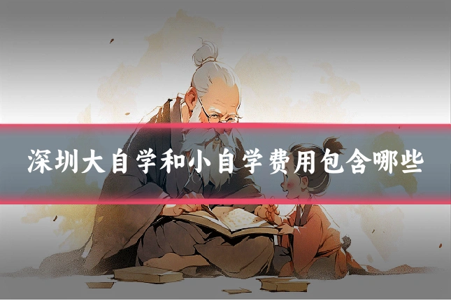 深圳大自学和小自学费用包含哪些