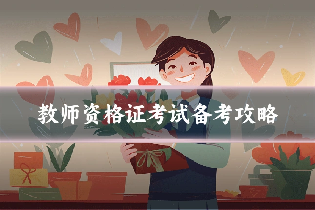 教师资格证考试备考攻略