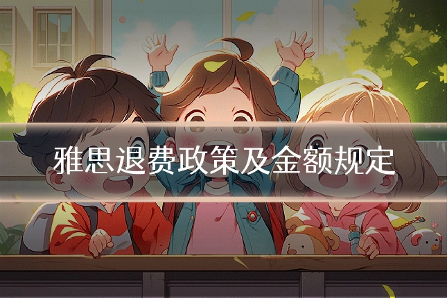 雅思退费政策及金额规定