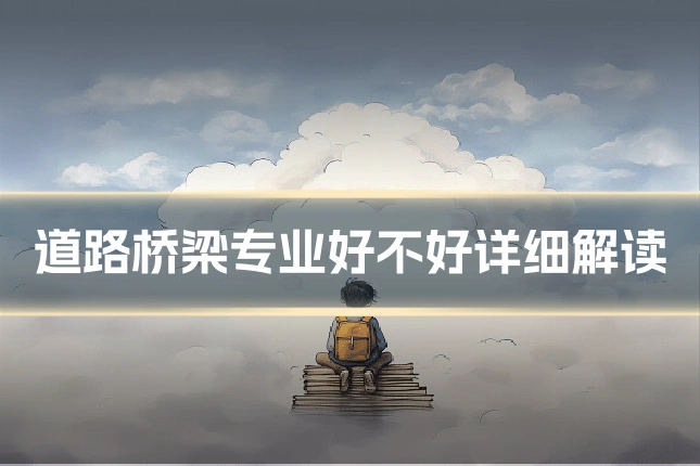 道路桥梁专业好不好详细解读