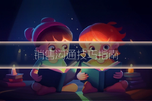 销售沟通技巧指南